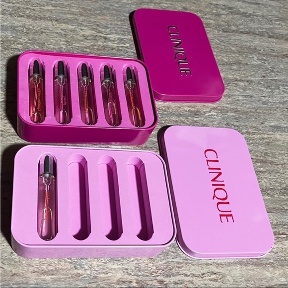 New 6-Clinique Happy and Clinique Happy Heart Perfume spray mini set - Picture 1 of 10